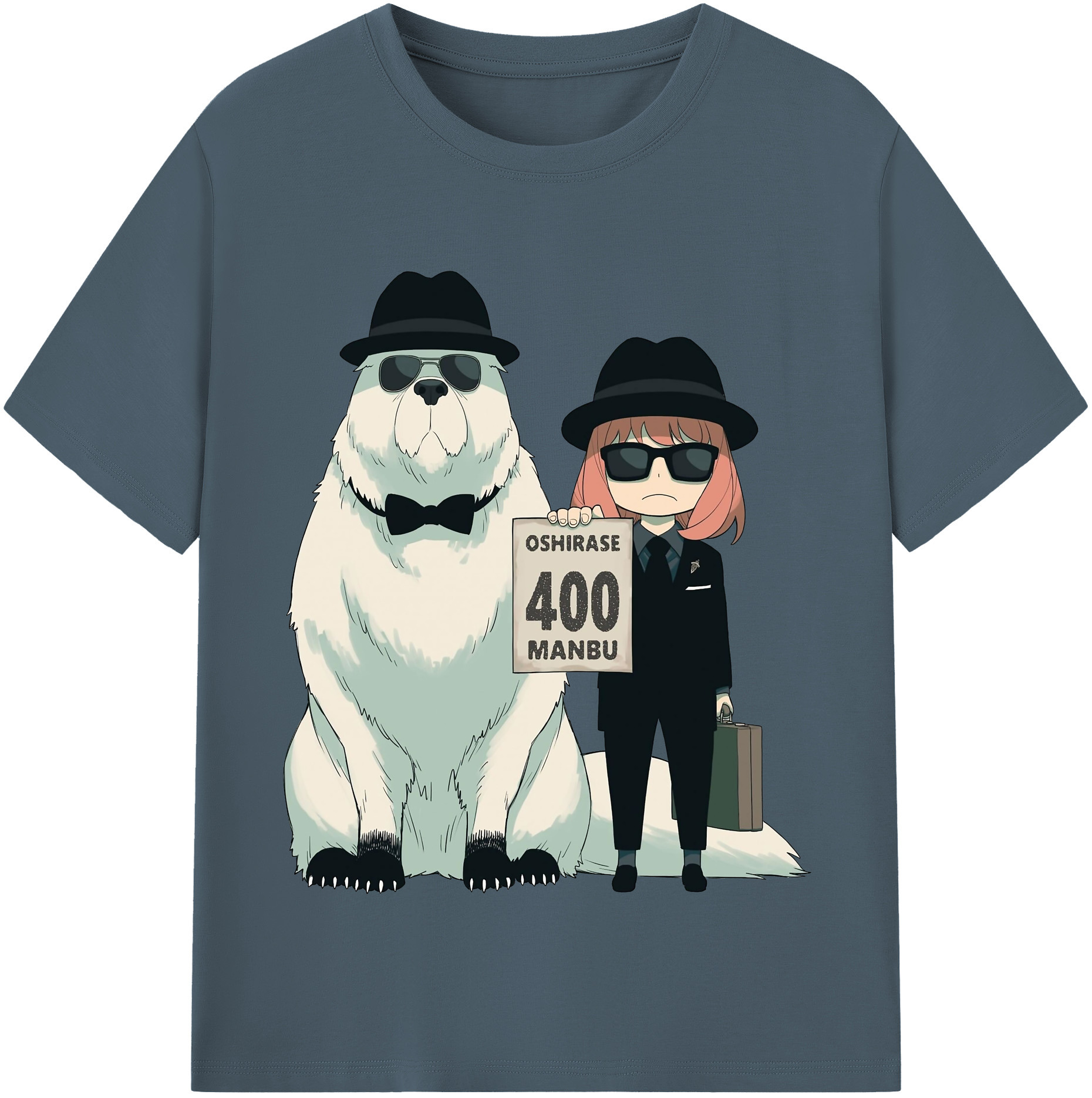 （画像用） SPY×FAMILY间谍家家酒 綿100％半袖Tシャツ（フロントプリント）